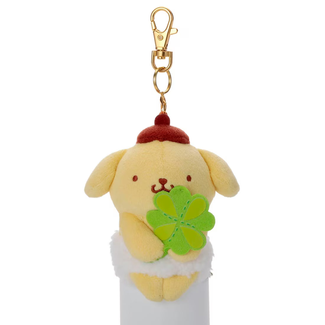 SANRIO | Pompompurin Key Charm Mascot Holder Bag Charm 90x120x50mm (Clover)