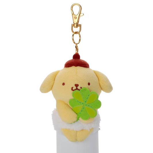 SANRIO | Pompompurin Key Charm Mascot Holder Bag Charm 90x120x50mm (Clover)
