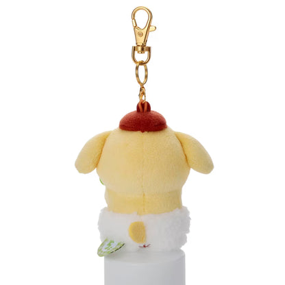 SANRIO | Pompompurin Key Charm Mascot Holder Bag Charm 90x120x50mm (Clover)
