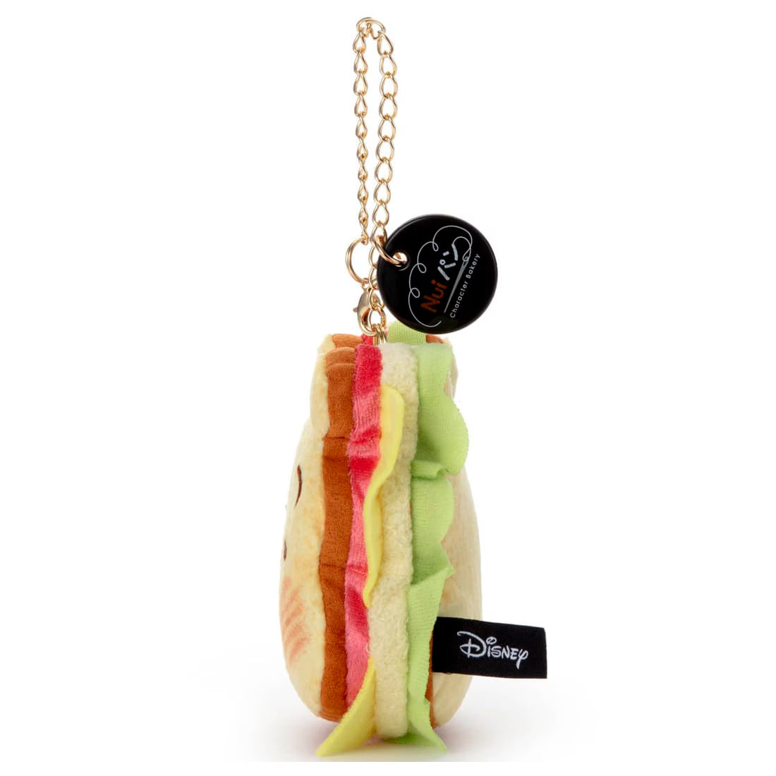 DISNEY | Winnie the Pooh Nui Pan Chain Strap Keychain Mascot Holder W100×H175×D55mm (Sandwitch)