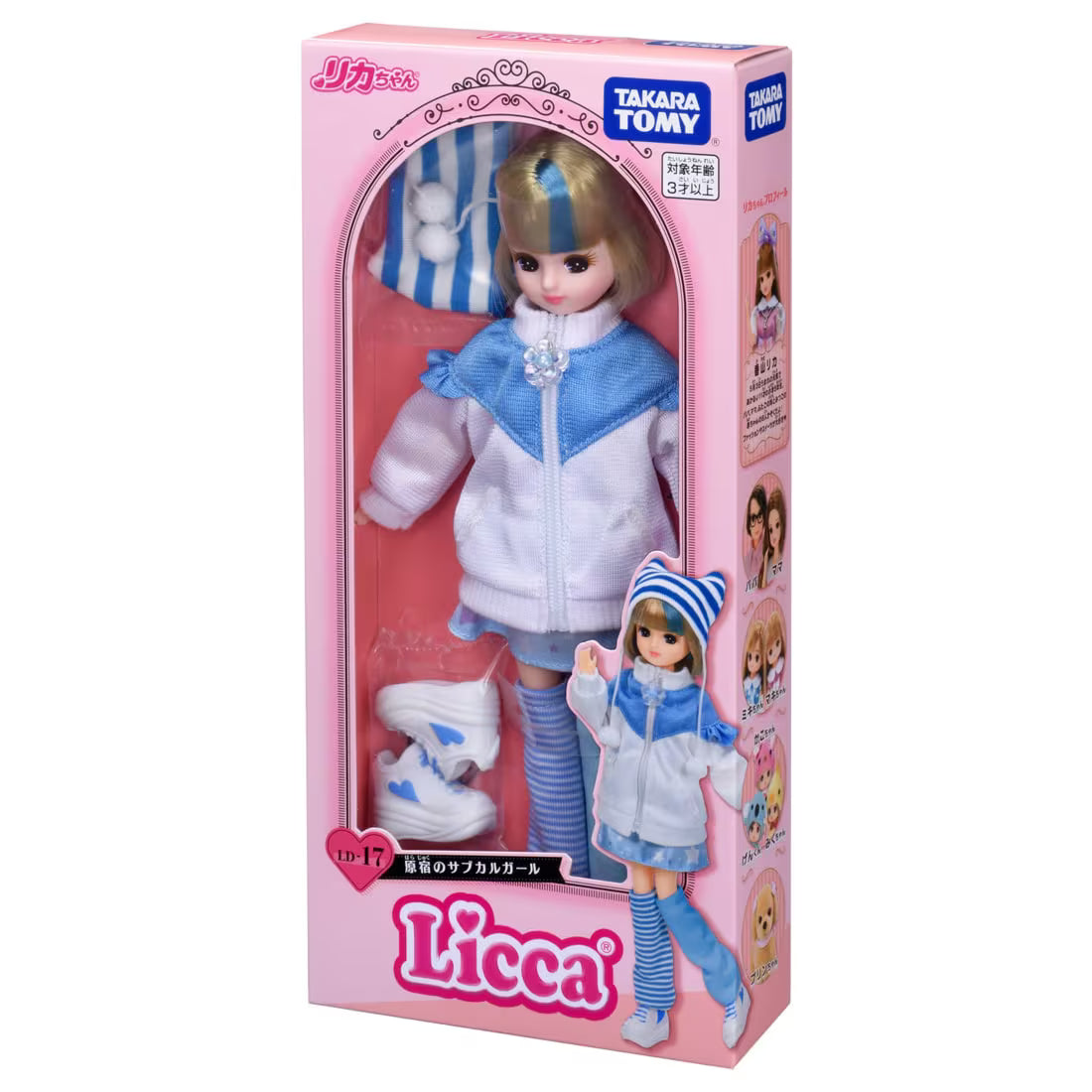 Licca-chan | LD-17 Harajuku Subculture Girl 260x120x40mm