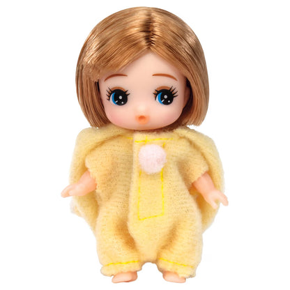 Licca-chan | Miku-chan Baby Yellow Bear Outfit 62x115x33mm