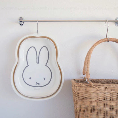 MIFFY | Folding Tub / Washing Tub Bucket 5L (24.5×32×4.4cm - 24.5×32×11.9cm)