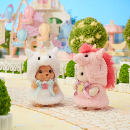 【Jp】Sylvanian Families | Baby Pair Set With Unicorn Costume