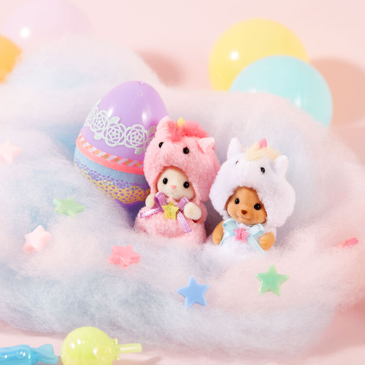【Jp】Sylvanian Families | Baby Pair Set With Unicorn Costume