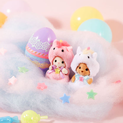 【Jp】Sylvanian Families | Baby Pair Set With Unicorn Costume