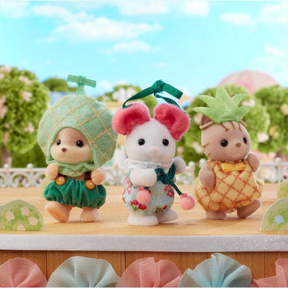Sylvanian Families | Baby Trio Melon Cherry Pineapple Set