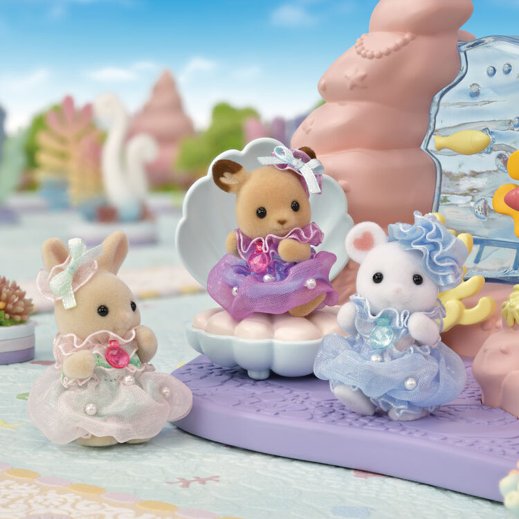 Sylvanian Families | Fans Club Limited Baby Trio Jelly Fish Set