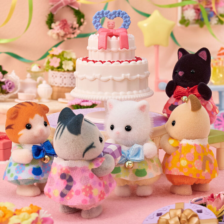 【JP】Sylvanian Families | Atsumare! Baby Set Cats