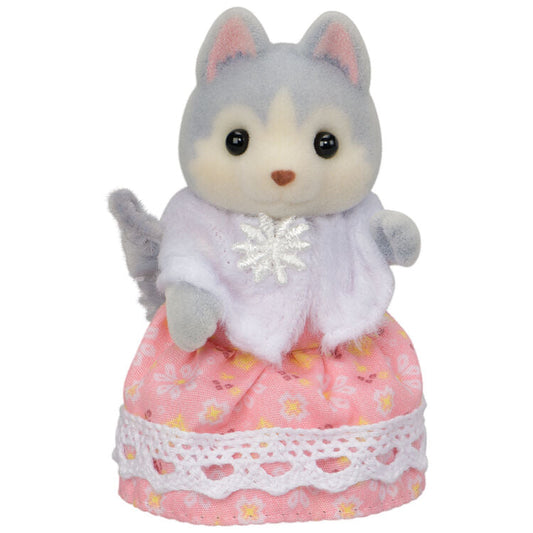 【JP】Sylvanian Families | Doll Husky Dog Mother Mum W65×D45×H108mm