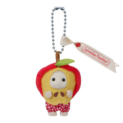 【Jp】Sylvanian Families | Baby Fruits Keychain Sheep Apple Costume 78 X 28 140Mm