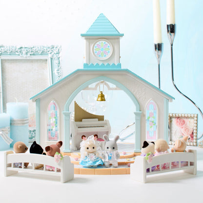 【Jp】Sylvanian Families | Baby Rabbit Chocolate Cotton Pair Wedding