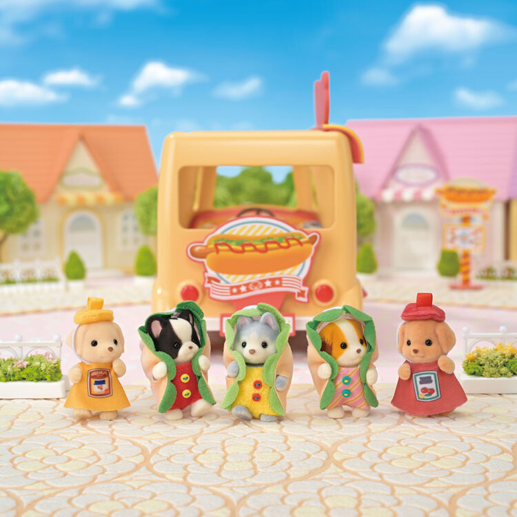 【Jp】Sylvanian Families | Gather Together! Hot Dog Baby Set