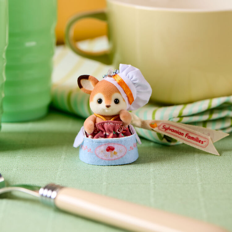 Sylvanian Families Baby Deer Warm Soup 78×35×140mm