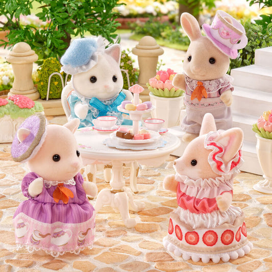 Sylvanian Families Secret Doki Doki Friends Tea Time Blind Box 75x45x100mm (Shipped Randomly)