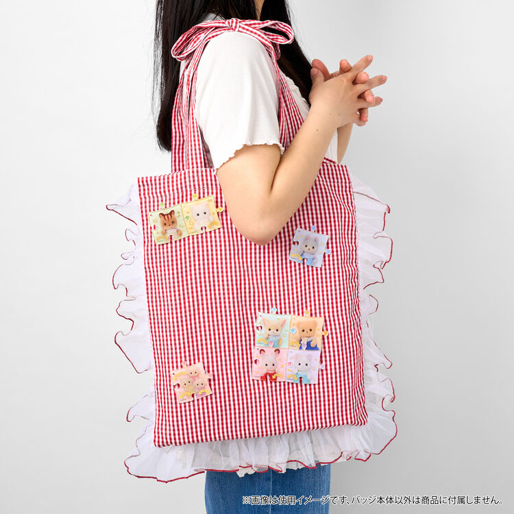 【JP】Sylvanian Families Secret Puzzle Acrylic Badge Blind Box 75x17x75mm