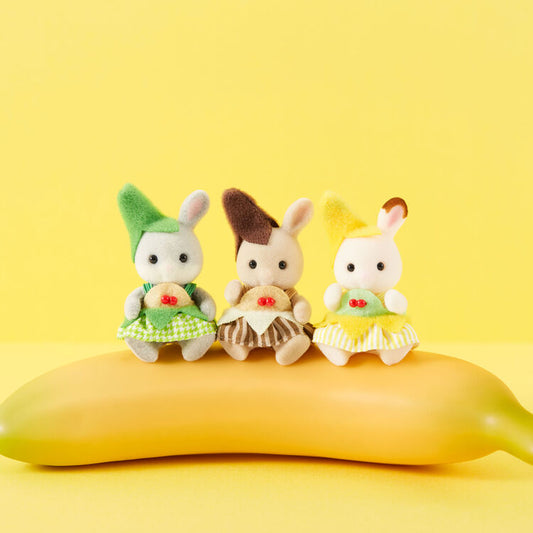 Sylvanian Families | Baby Trio Banana Set