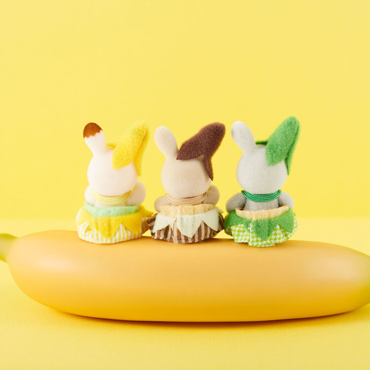 Sylvanian Families | Baby Trio Banana Set