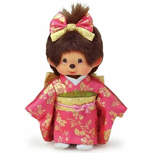 Monchhichi | Furisode Plush Toy Plush Doll Ｈ22×Ｗ15×Ｄ6cm (Girl)