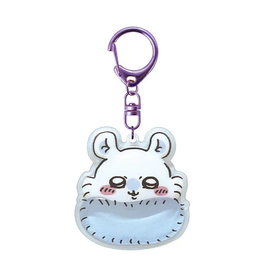 CHIIKAWA | Momonga Puffy Keychain 13 x 90 x 144mm (Little Cute)