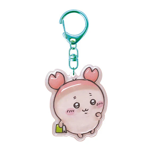 CHIIKAWA | Kani-chan Puffy Keychain 13 x 90 x 144mm (Little Cute)