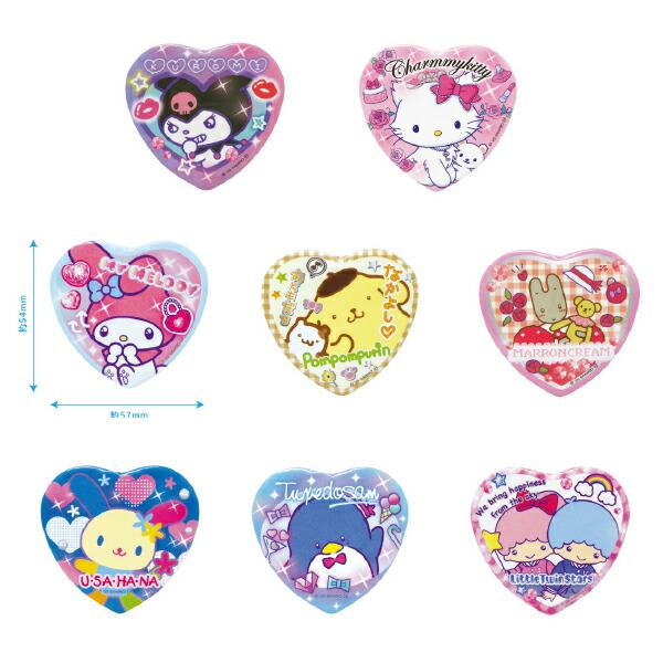 SANRIO | Secret Heart-shaped Badge Blind Box (Pop up Store Limited)
