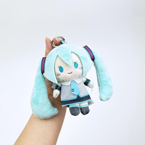 Hatsune Miku | Mascot Holder Plush Keychain Bag Charm with Carabiner 110×110×50mm