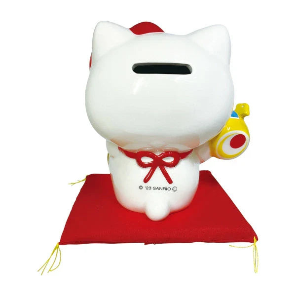 SANRIO | Hello Kitty Ceramic Piggy Bank 100×80×130mm (Lucky Invitation)