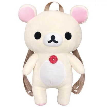 SAN-X | Rilakkuma Korilakkuma Plush Backpack 260x340mm