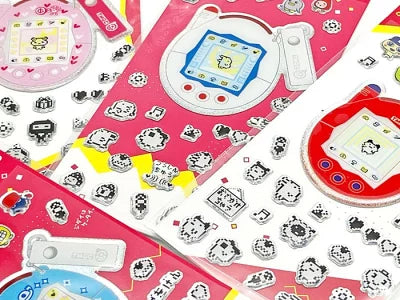 Tamagotchi | Sticker Glitter Stickers 4 Type (shipped randomly)