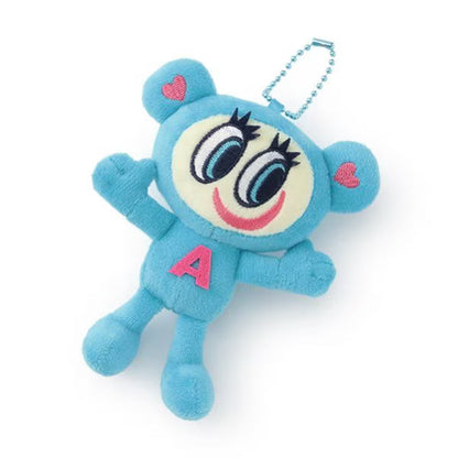 NARUMIYA Chatacter | Angel Blue Plush Keychain Mascot Holder Bag Charm 140×110mm (25th Anniversary / POPUP Limited)