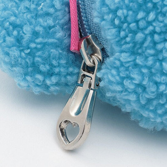 NARUMIYA Chatacter | Angel Blue Fluffy Mini Pouch Keychain 85×140×30mm (25th Anniversary / POPUP Limited)