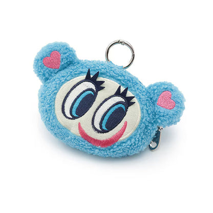 NARUMIYA Chatacter | Angel Blue Fluffy Mini Pouch Keychain 85×140×30mm (25th Anniversary / POPUP Limited)