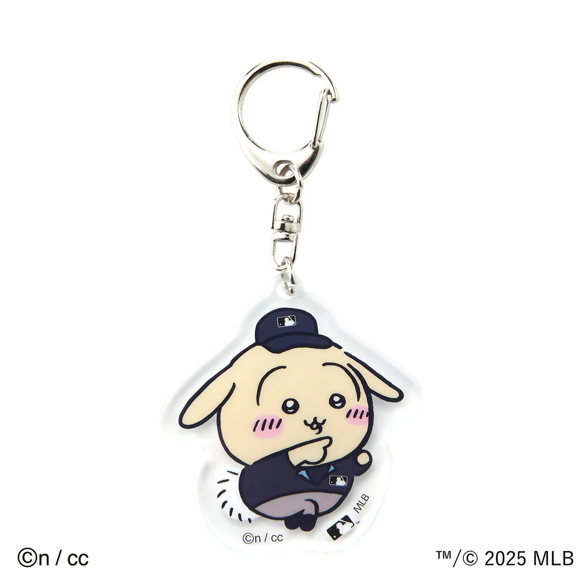 CHIIKAWA x MLB TOKYO SERIES | Acrylic Keychain Keyholder H75×W69mm Usagi 兔子/乌萨奇