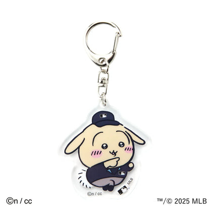 CHIIKAWA x MLB TOKYO SERIES | Acrylic Keychain Keyholder H75×W69mm Usagi 兔子/乌萨奇
