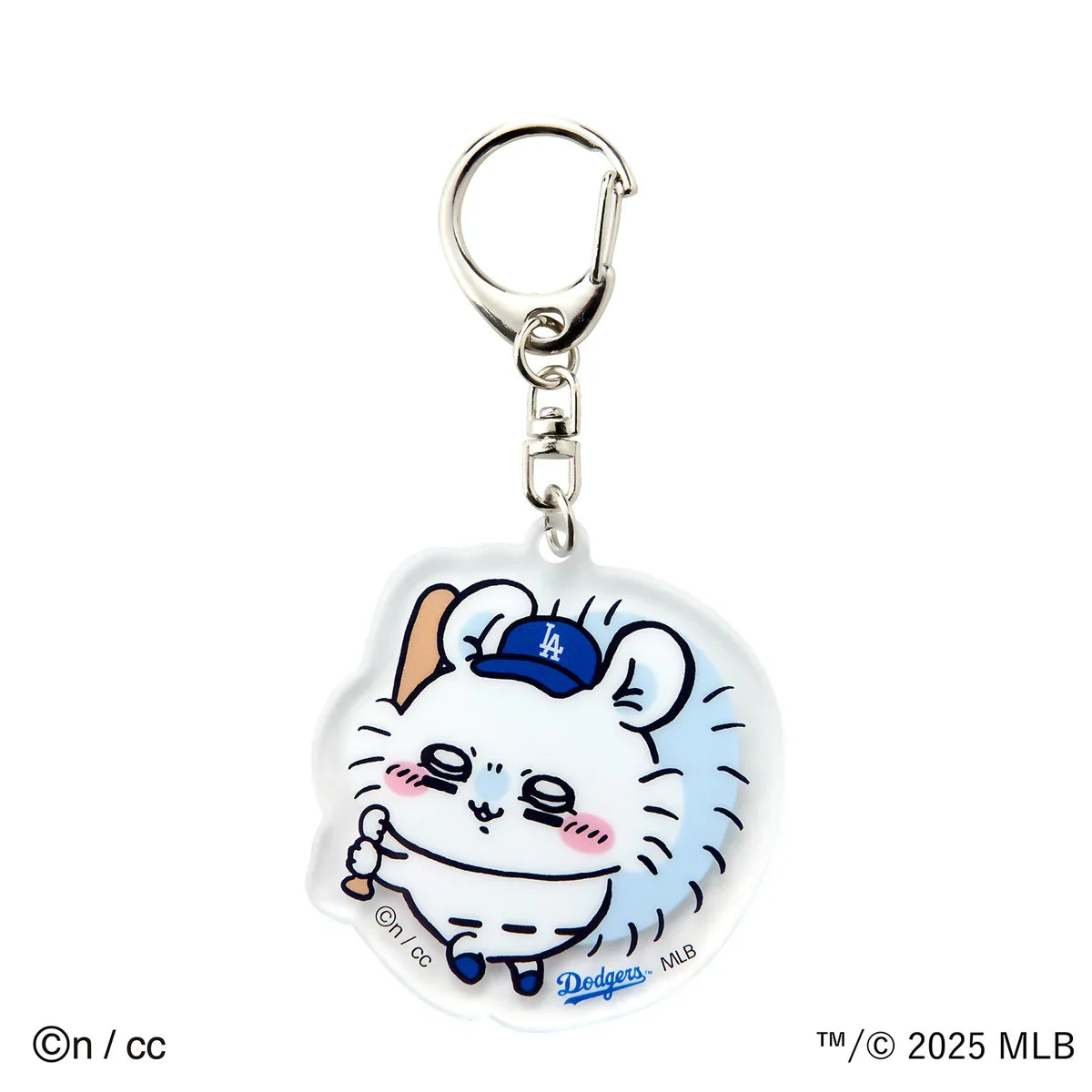 CHIIKAWA x MLB TOKYO SERIES | Acrylic Keychain Keyholder H75×W69mm Momonga 飞鼠