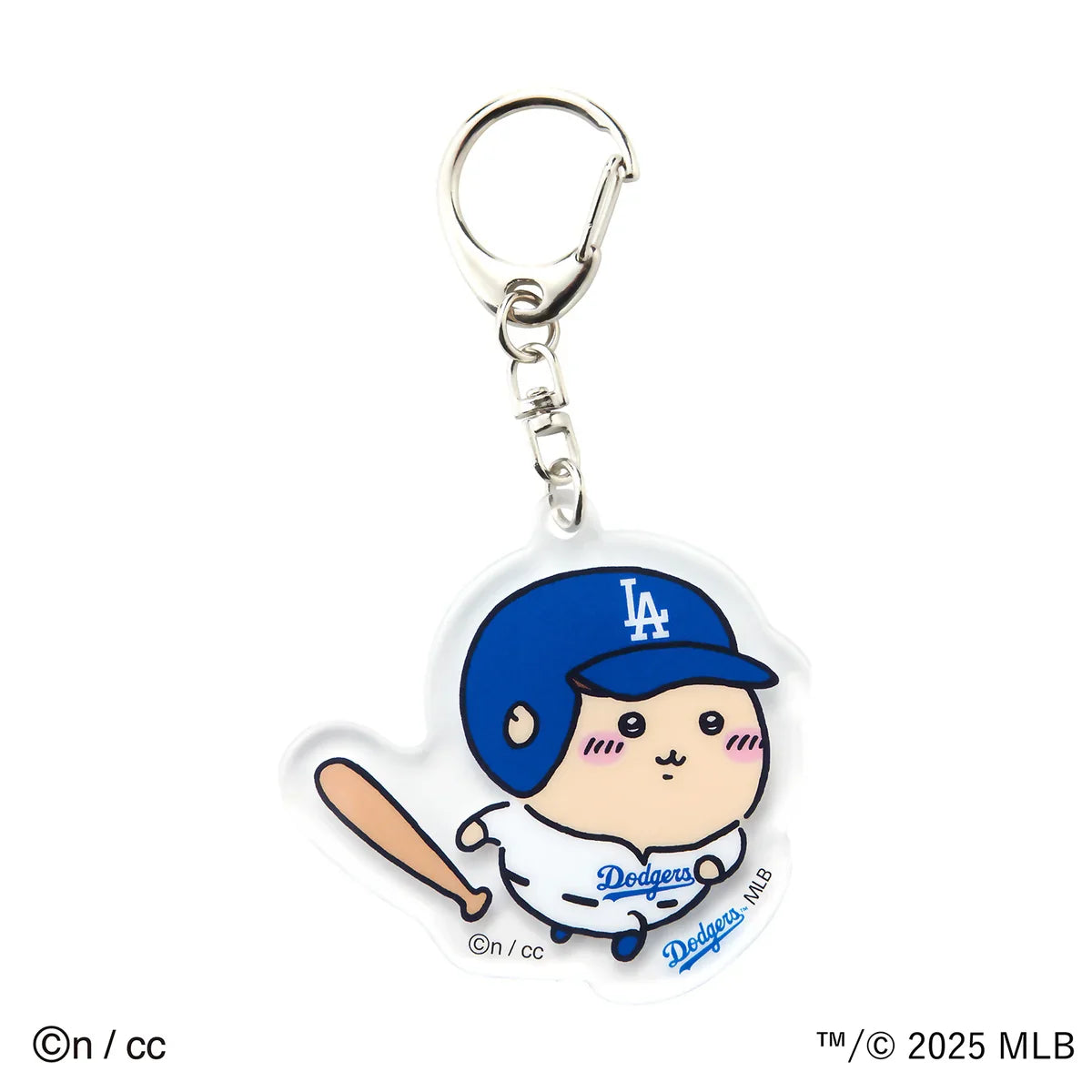 CHIIKAWA x MLB TOKYO SERIES | Acrylic Keychain Keyholder H75×W69mm Kurimanju 栗子