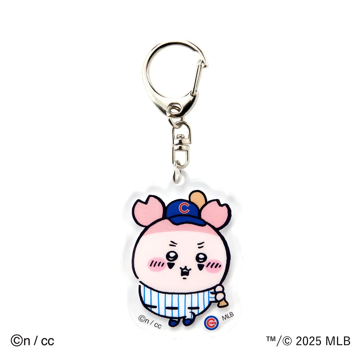 CHIIKAWA x MLB TOKYO SERIES | Acrylic Keychain Keyholder H75×W69mm Kani-chan 古本