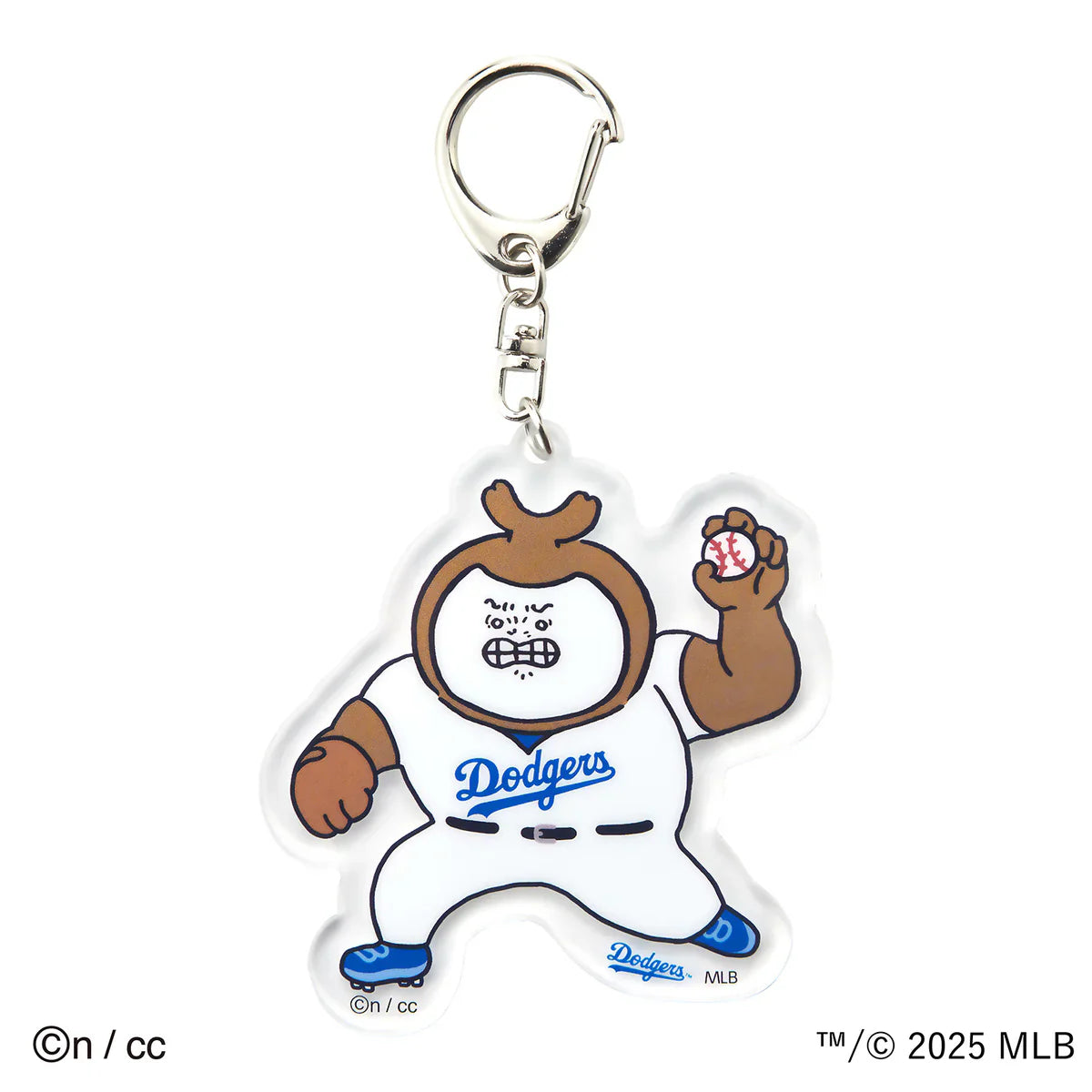 CHIIKAWA x MLB TOKYO SERIES | Acrylic Keychain Keyholder H75×W69mm Beetle (large) 大鼻嘎