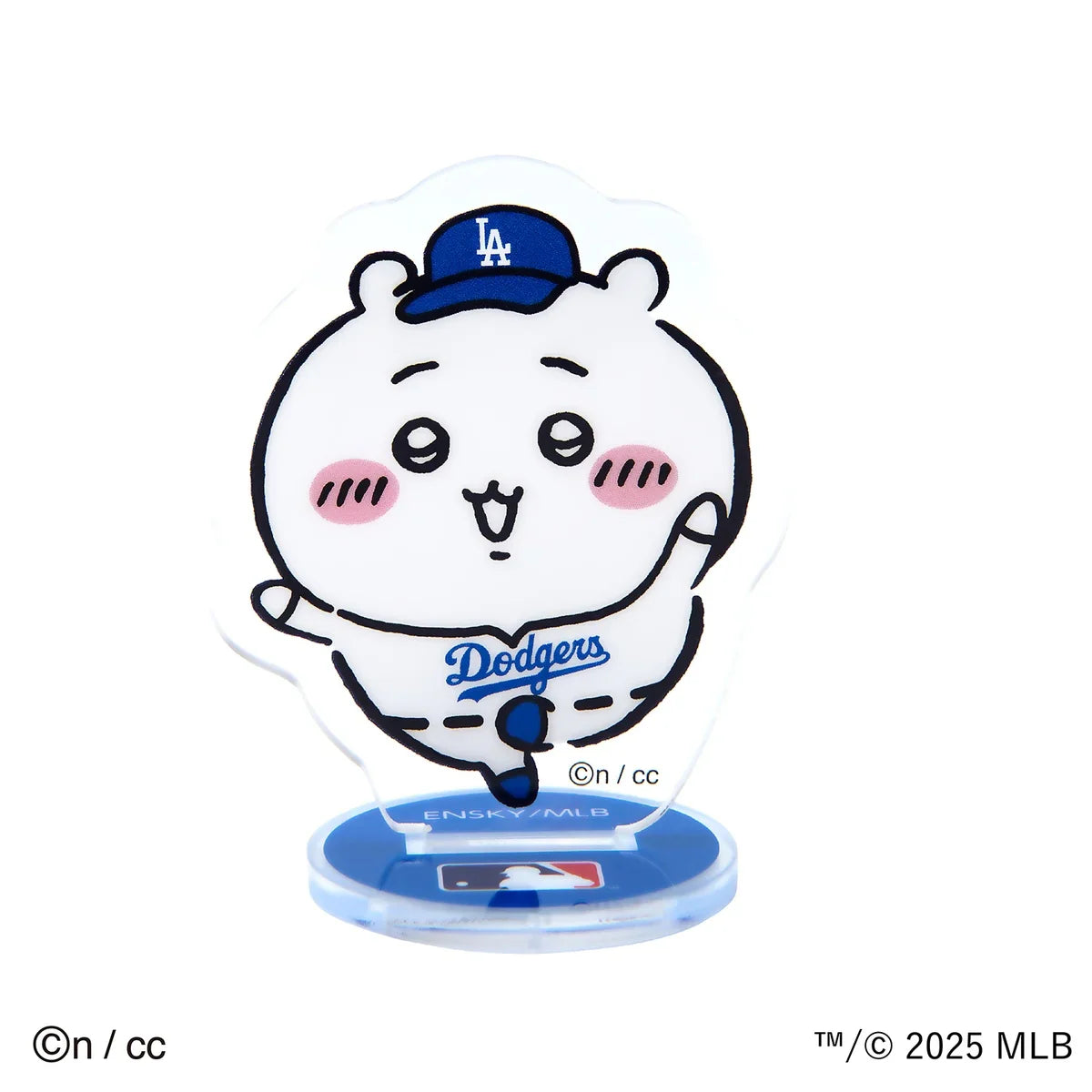 CHIIKAWA x MLB TOKYO SERIES | Acrylic Stand H75×W110mm Dodgers-Chiikawa吉伊/小白