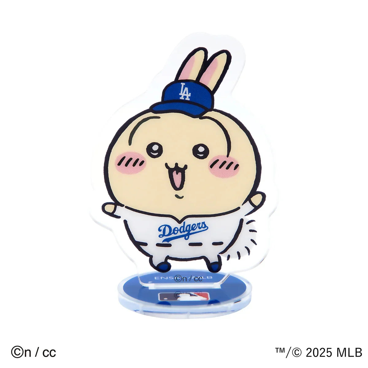 CHIIKAWA x MLB TOKYO SERIES | Acrylic Stand H75×W110mm Dodgers-Usagi 兔子/乌萨奇