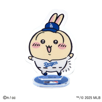 CHIIKAWA x MLB TOKYO SERIES | Acrylic Stand H75×W110mm Dodgers-Usagi 兔子/乌萨奇