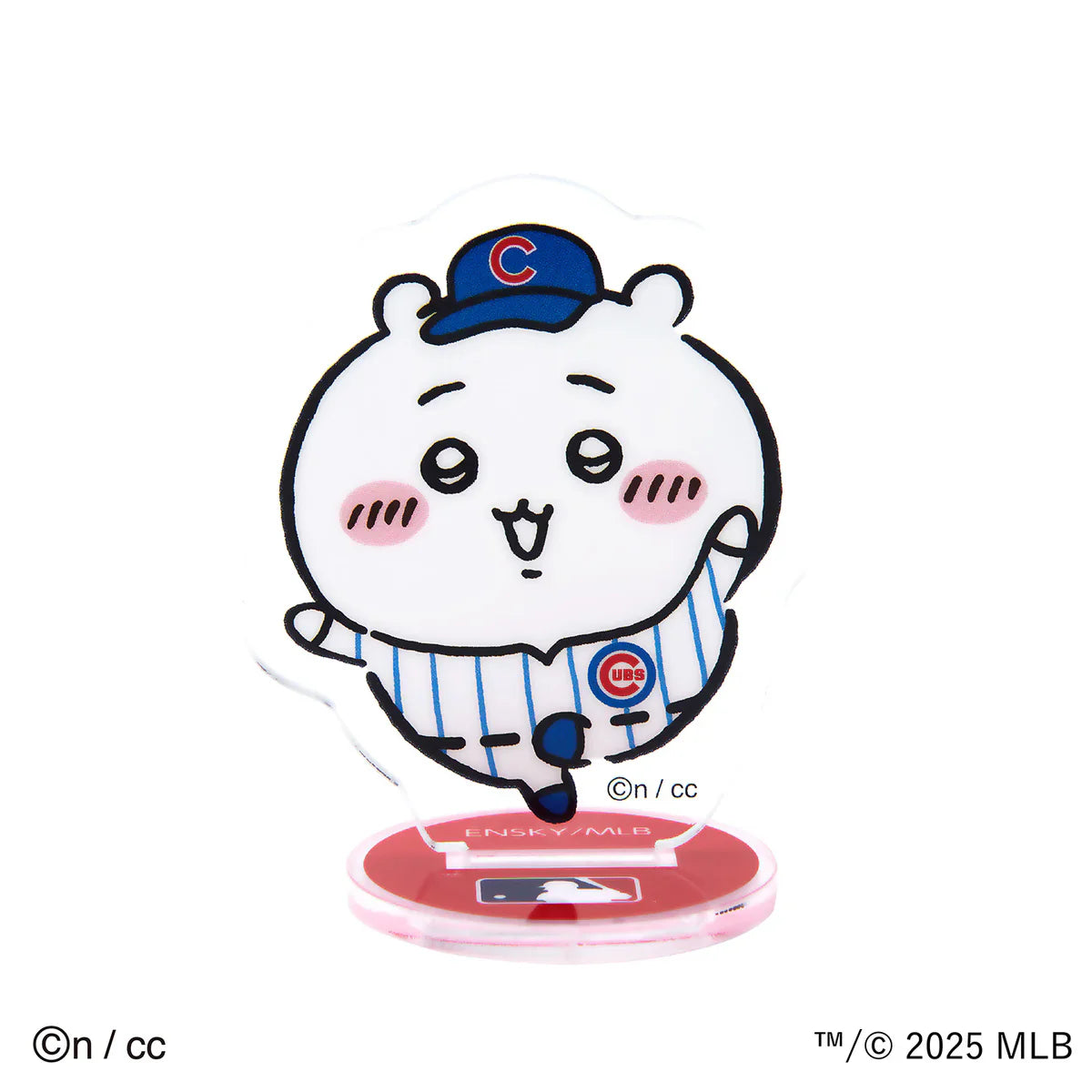 CHIIKAWA x MLB TOKYO SERIES | Acrylic Stand H75×W110mm Cubs-Chiikawa吉伊/小白