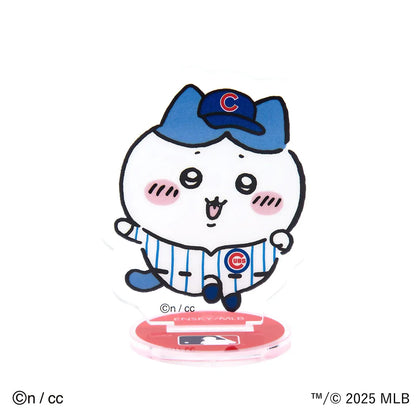 CHIIKAWA x MLB TOKYO SERIES | Acrylic Stand H75×W110mm Cubs-Hachiware 八字喵/小八/小蓝