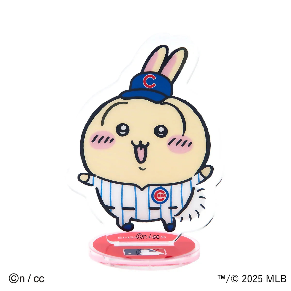 CHIIKAWA x MLB TOKYO SERIES | Acrylic Stand H75×W110mm Cubs-Usagi 兔子/乌萨奇