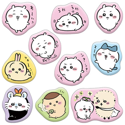 CHIIKAWA | Puffy Sticker Marshmallow Style 35×35×3mm (Pink)