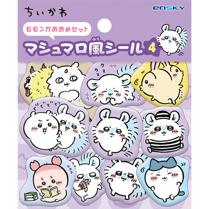 CHIIKAWA | Puffy Sticker Marshmallow Style 35×35×3mm (Purple)