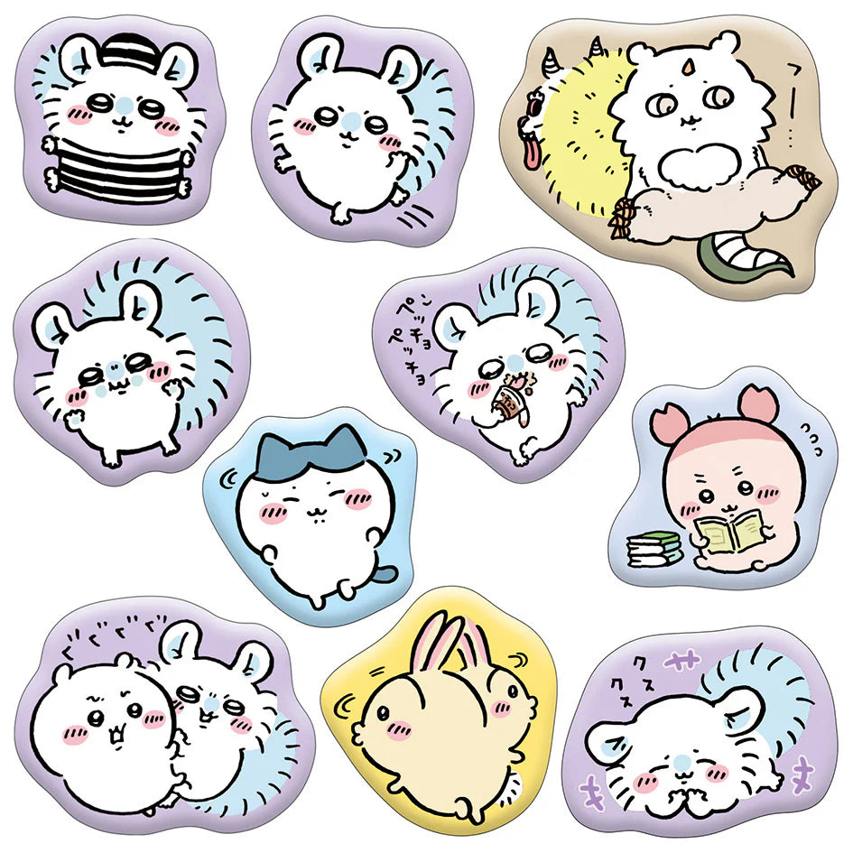 CHIIKAWA | Puffy Sticker Marshmallow Style 35×35×3mm (Purple)