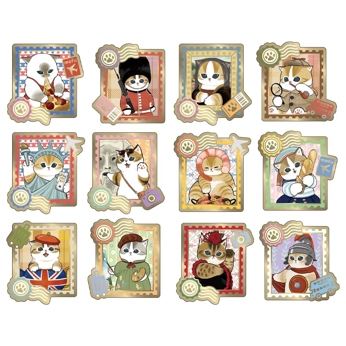 MOFUSAND | Secret Pins Blind Box H182 x W165 x D9mm (Mofumofu Journey)