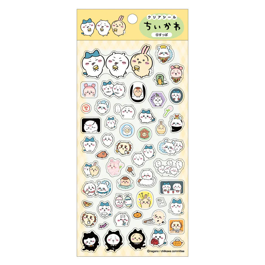 CHIIKAWA | Clear Sticker 175×90mm (Lemon Sour)
